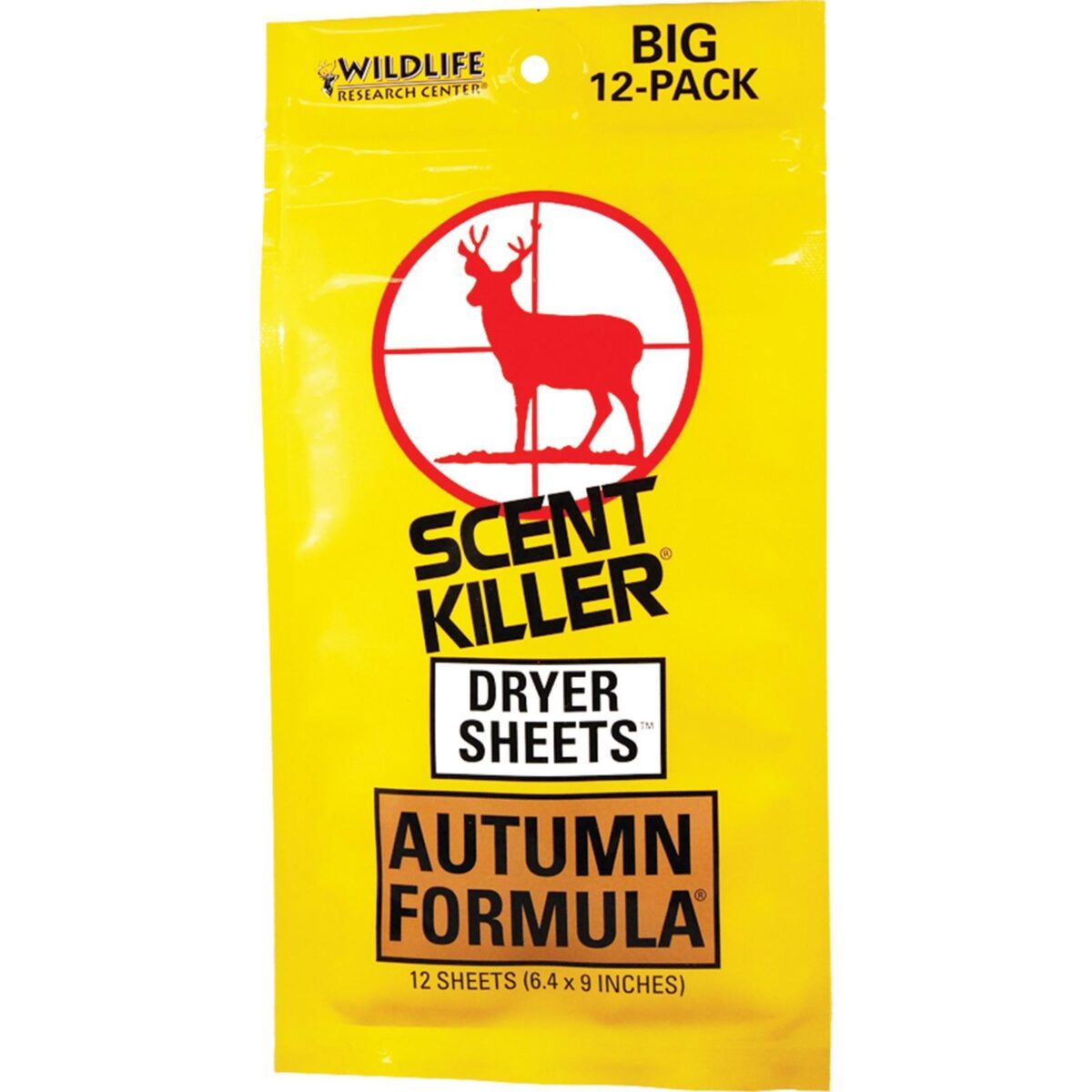 Wr580. Jpg - wildlife research scentkiller dryr sheets autmn - 12 pack - wr580