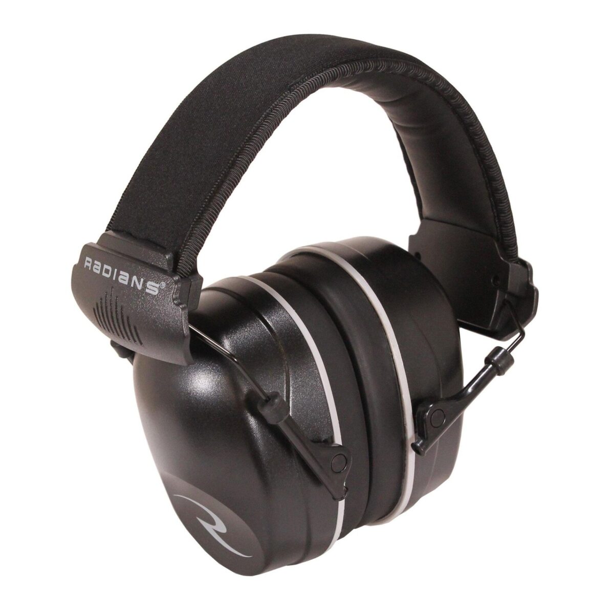 Rfr2500csjpg - folding slim cup ear muff nrr 34 with 2 pair free plugs - rfr2500cs