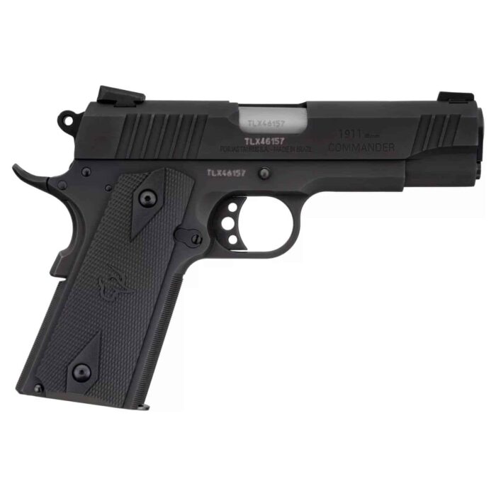 1-191101com-9mmjpg - taurus 1911 commander handgun 9mm luger 9rd magazine 4. 2" barrel black finish - 1 191101com 9mm