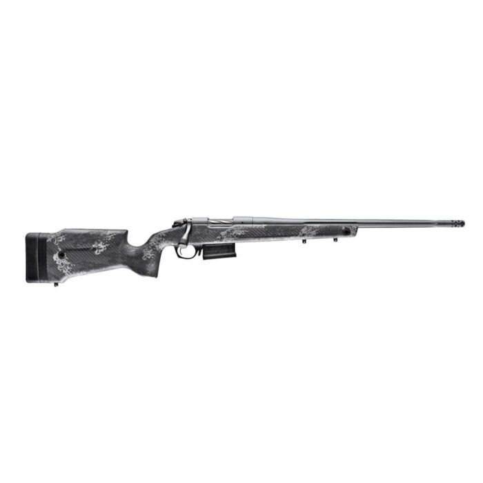 Bgb14s751jpg - bergara b-14 squared crest rifle. 308 win 3rd magazine 20" barrel sniper grey cerakote - bgb14s751