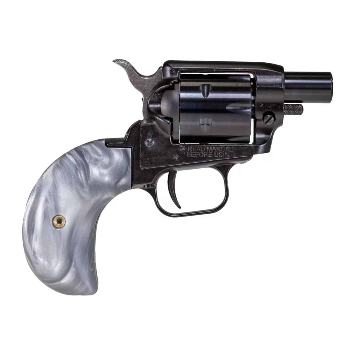 Bk22b1bhgprl_1jpg - heritage barkeep boot gray pearl handgun 22 lr 6rd magazine 1. 68" barrel gray - bk22b1bhgprl 1