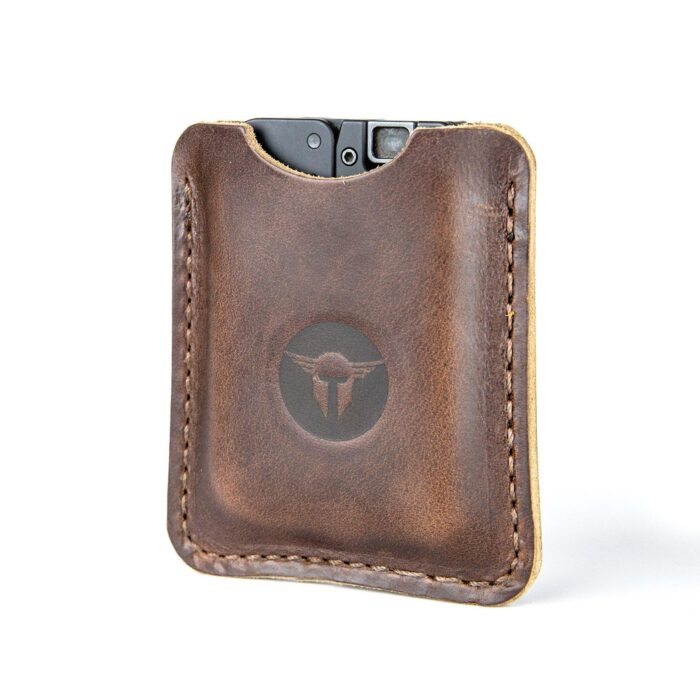 Bllcsdbjpg - life card leather sleeve dark brown - bllcsdb