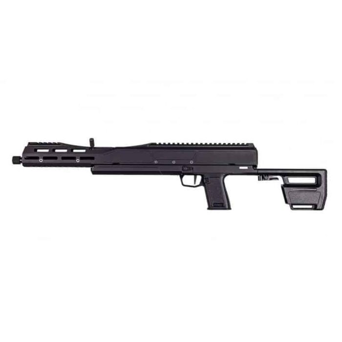 Blp9blkjpg - trailblazer pivot folding rifle 9mm luger 15rd magazine 16" threaded barrel black - blp9blk