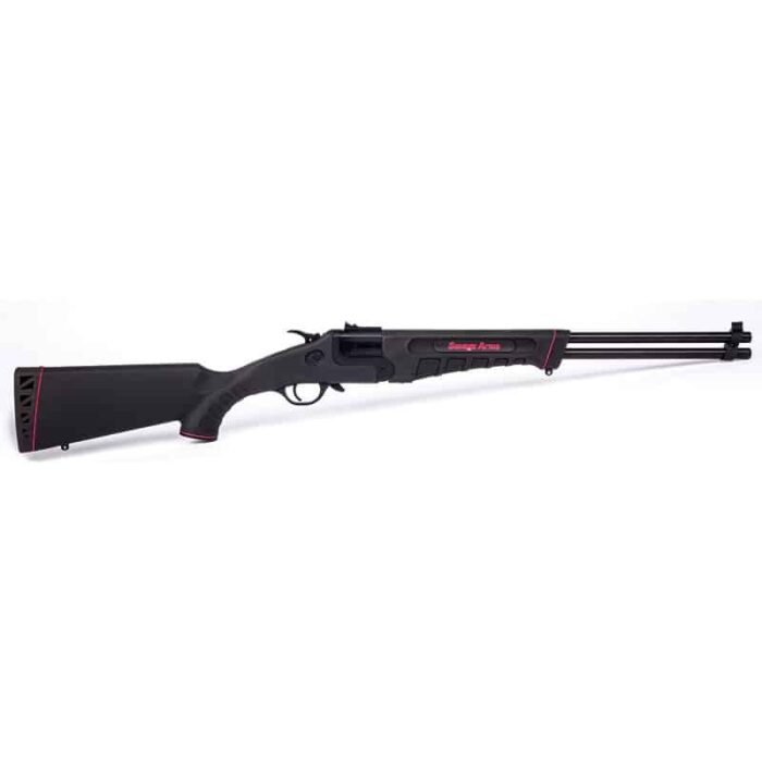 Bv22434jpg - savage arms 42 takedown compact rifle/shotgun 22 lr/. 410 ga single shot 20" barrel black - bv22434