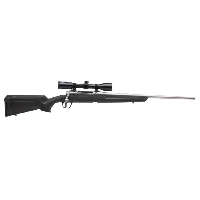 Bv57103_1jpg - savage arms axis ii xp rifle 243 win 4/rd 22" stainless barrel black with scope - bv57103 1