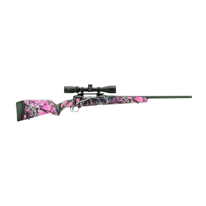 Bv57337_1jpg - savage arms 110 apex hunter rifle 6. 5 creedmoor 4/rd 24" barrel muddy girl pink camo with scope - bv57337 1