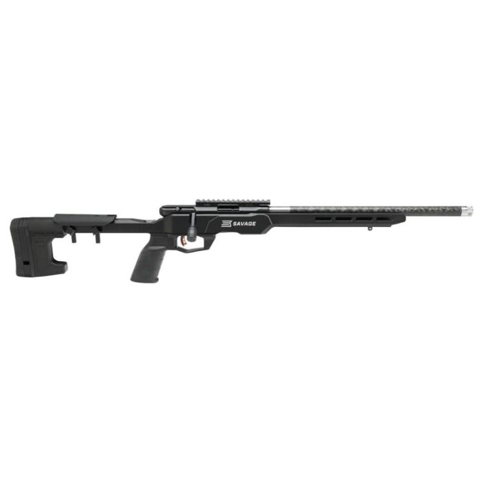 Bv70256-1jpg - savage arms b22 precision lite rifle 22 lr 10/rd 18" barrel black - bv70256 1