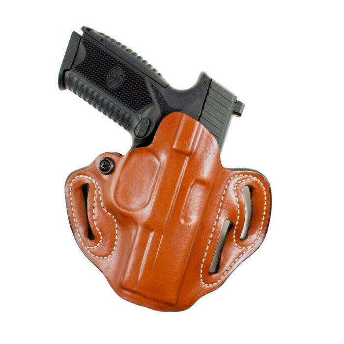 Di002ta-1_1jpg - desantis #002 speed scabbard holster for colt 1911 5" tan rh - di002ta 1 1