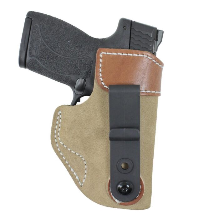 Di106na-1_5jpg - desantis sof-tuck holster for glock 26/27/33 natural suede rh - di106na 1 5