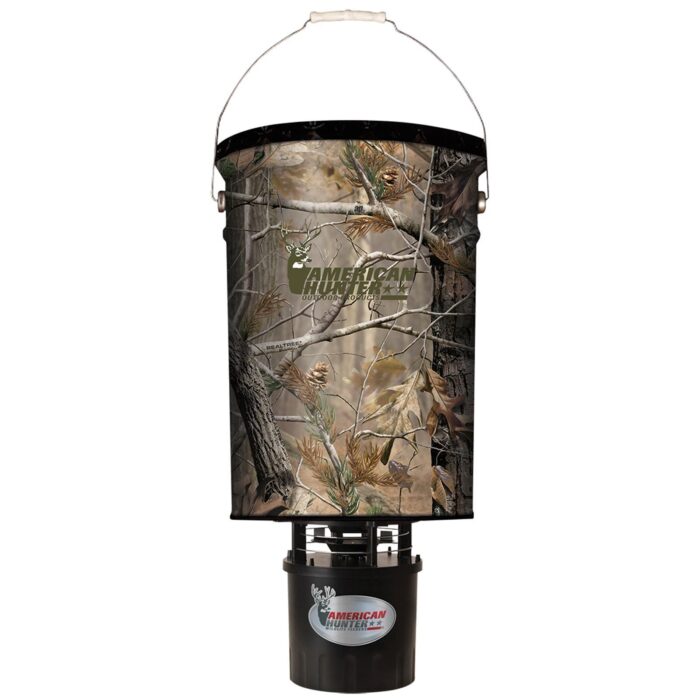 Gmr50proapjpg - gsm 50 lb hanging feeder with e-kit camo - gmr50proap