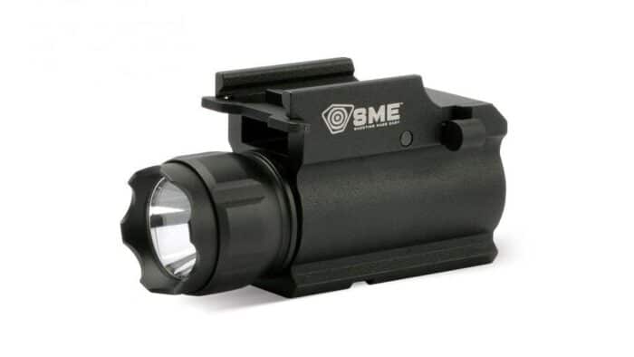 Gmsmewljpg - sme rail mounted pistol weapon light - 250 lumens - gmsmewl