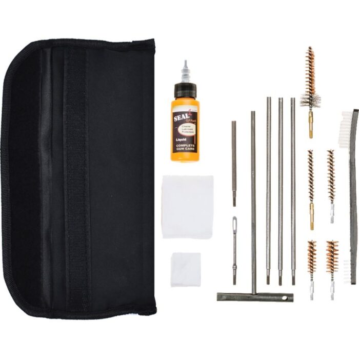 In03960u_1jpg - tacshield universal gi field 13 piece clean kit w/seal 1 clp plus black - in03960u 1