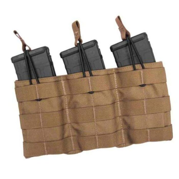 Int3508cy_4jpg - tacshield triple speed load rifle magazine pouch coyote tan - int3508cy 4