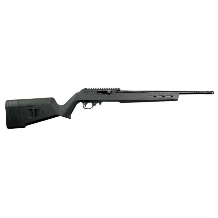 Irbro22hblk-1jpg - black rain ordnance hunter rifle. 22 lr 10rd magazine 18" threaded barrel black - irbro22hblk 1