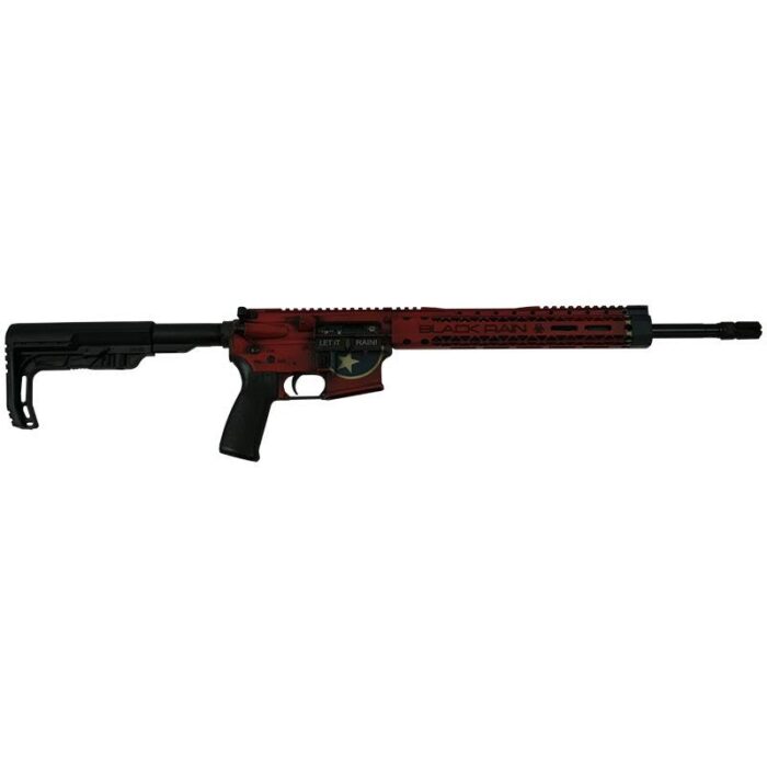 Irbro23072301-1jpg - black rain ordnance custom "red & blue tennessee" spec15 rifle 5. 56 30rd magazine 16" barrel - irbro23072301 1