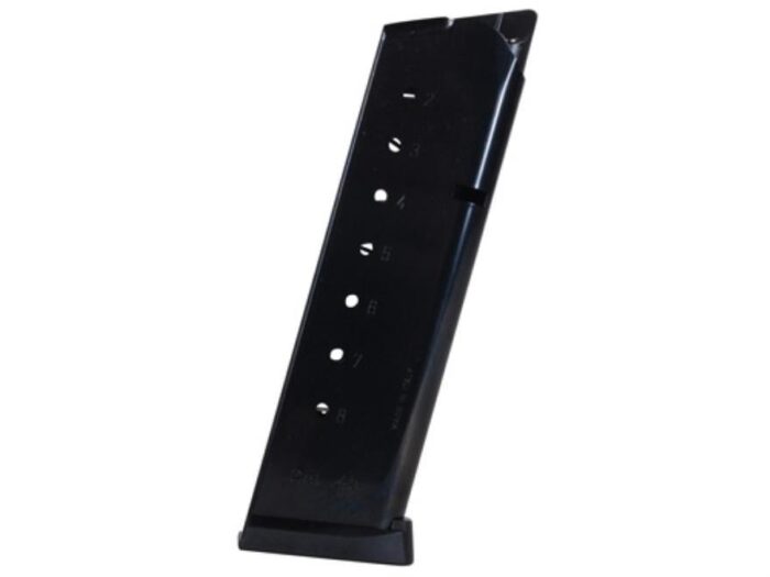 Mycg4508bpfjpg - mec-gar 1911 magazine. 45 acp ht flush fit blued steel 8/rd - mycg4508bpf