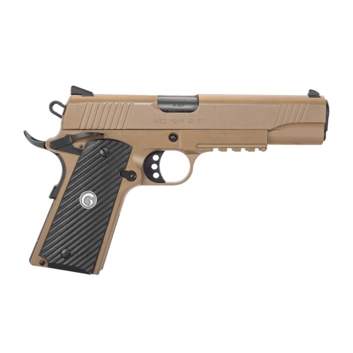 Ntmc1911s45acpde-1jpg - eaa girsan mc1911 s gov't handgun. 45 auto 8rd magazine 5" barrel fde frame - ntmc1911s45acpde 1