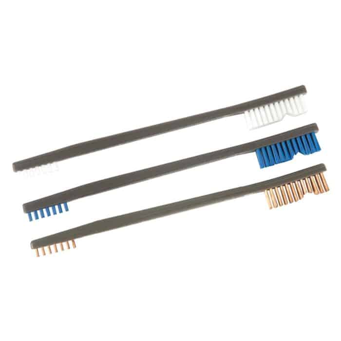 Oyfg316bpjpg - otis variety pack all-purpose receiver brushes - 3 of each (nylon bronze stainless) - oyfg316bp