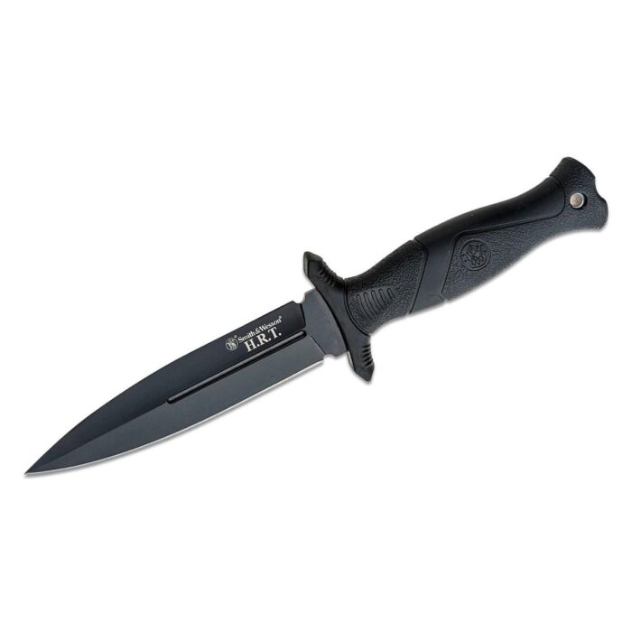 Pf1182573jpg - smith & wesson hrt fixed blade boot knife 5 1/2" blade black - pf1182573