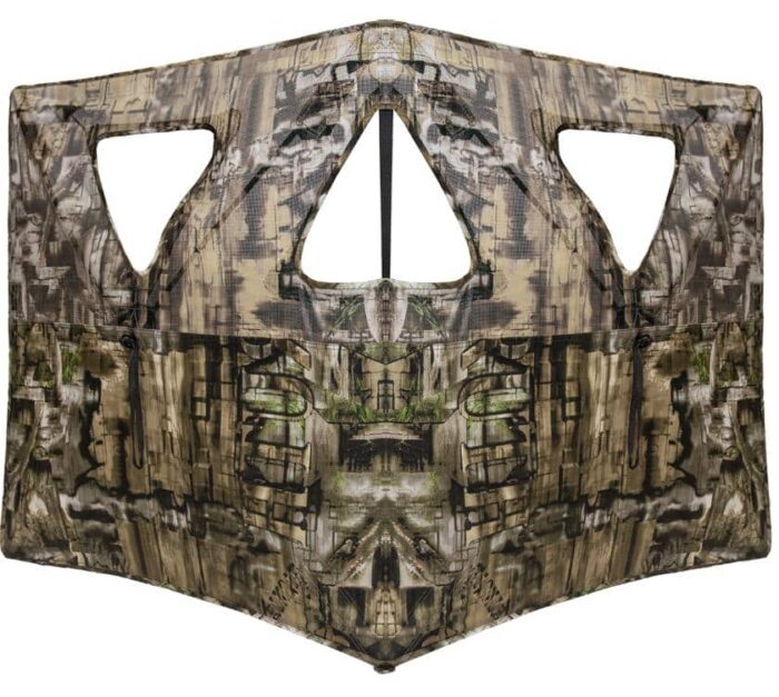 Py65158jpg - primos double bull stakeout blind with surroundview - truth camo - py65158