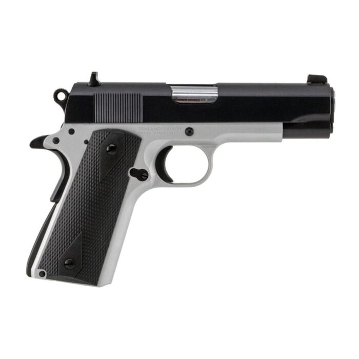 Sd10100127-1jpg - sds imports tisas 1911 aviator handgun 9mm luger 9rd magazines (2) 4. 25" barrel black slide and stainless steel frame - sd10100127 1