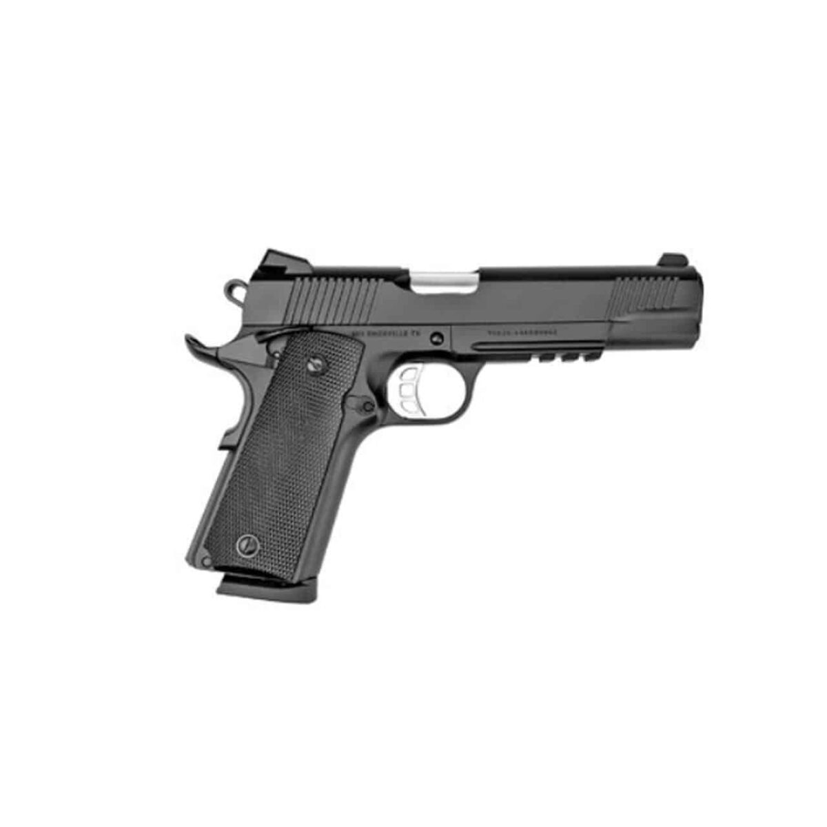 Sd1911db45rjpg - sds imports tisas 1911 duty b45r handgun. 45 acp 8rd magazine 5" barrel black cerakote w/rail - sd1911db45r