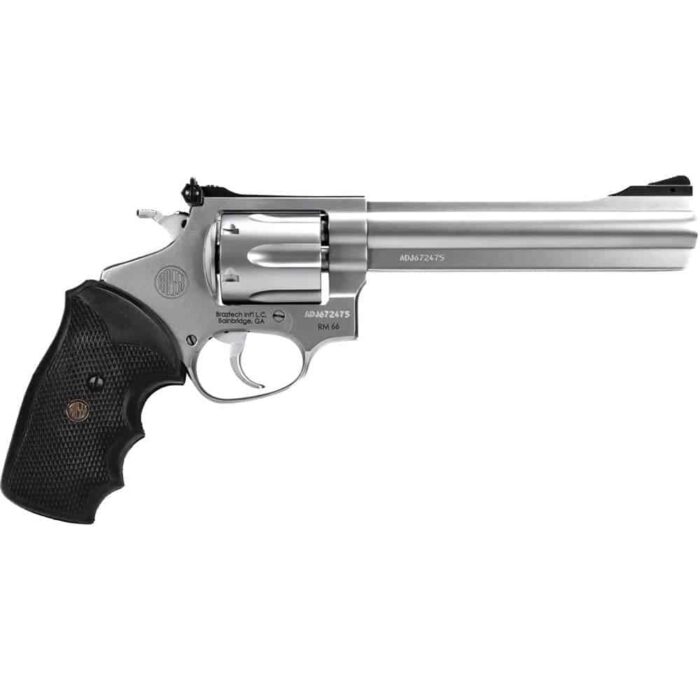 Te2rm669jpg - rossi rm66 handgun. 357 mag 6rd capacity 6" barrel stainless steel gloss finish - te2rm669