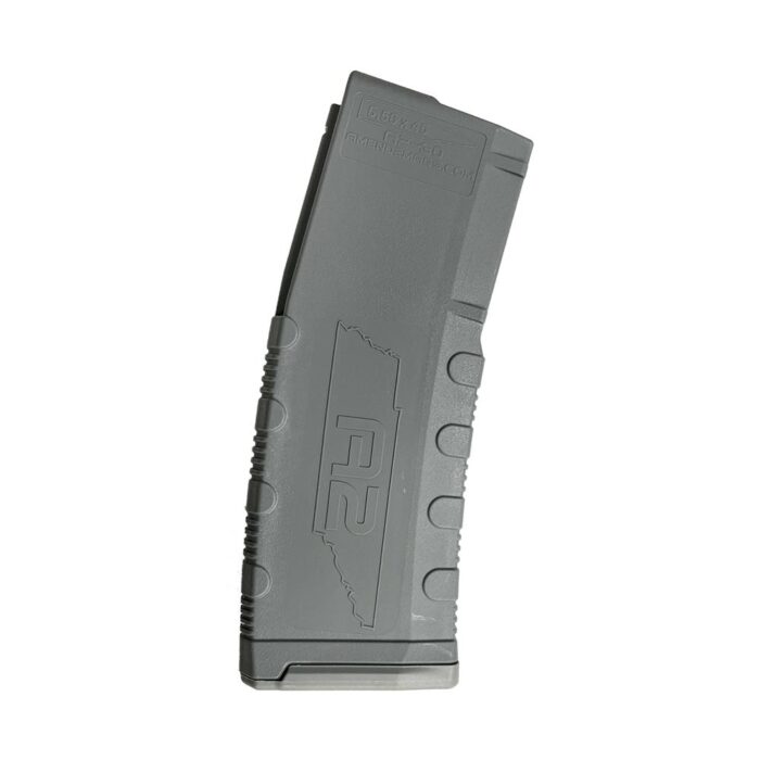 Tnn556gry30jpg - amend2 ar-15 gray and orange tennessee edition rifle magazine 5. 56x45 nato 30/rd - tnn556gry30