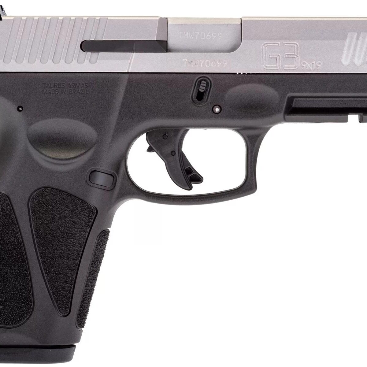 Tx1g3b949151jpg - taurus g3 matte stainless handgun 9mm luger 15rd magazines 4. 0" barrel steel sights - tx1g3b949151