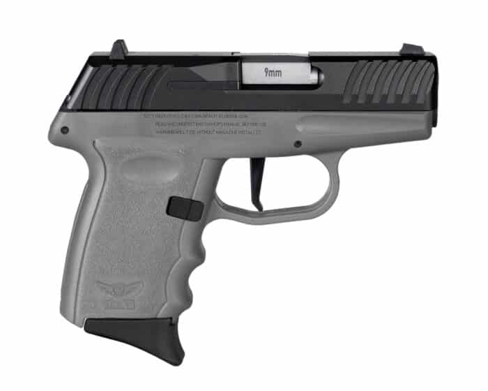 Usdvg1cbsg_1jpg - sccy dvg-1 handgun 9mm luger 10rd magazine 3. 1" barrel striker fired black slide/sniper grey frame - usdvg1cbsg 1