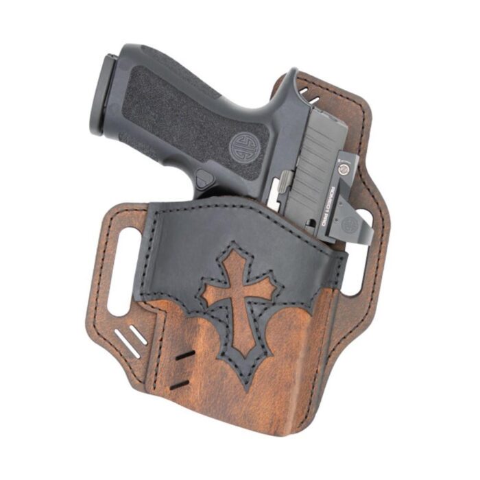 Veuga365brn-1jpg - versacarry arc angel owb holster size 4 hellcat p365 brown with black rh - veuga365brn 1