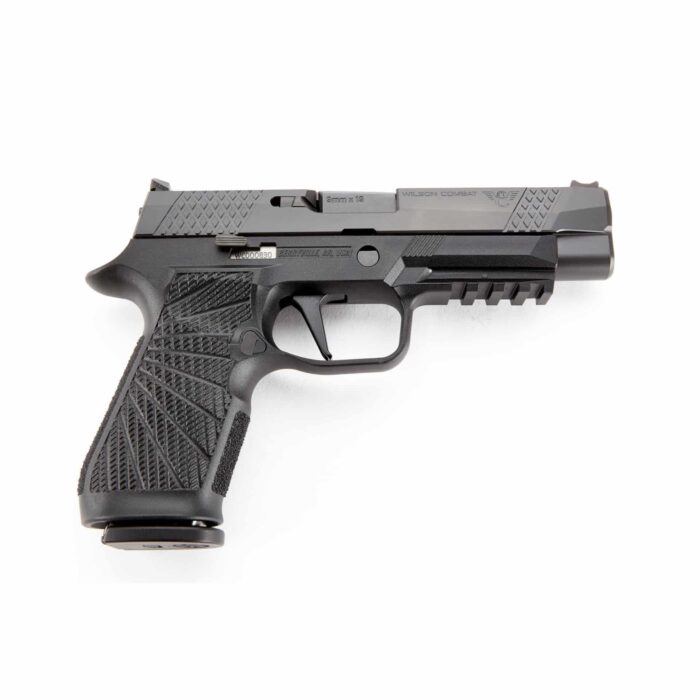 Wcsigwcp320f9bjpg - wilson combat sig p320 full-size handgun 9mm luger 17rd magazine 4. 7" barrel black grip module - wcsigwcp320f9b