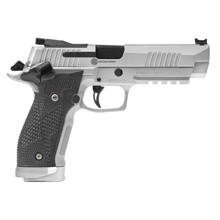 Xi6763544jpg - sig sauer p226 xfive handgun 9mm luger 10rd magazines(3) 5" barrel optic ready g10 grip - xi6763544