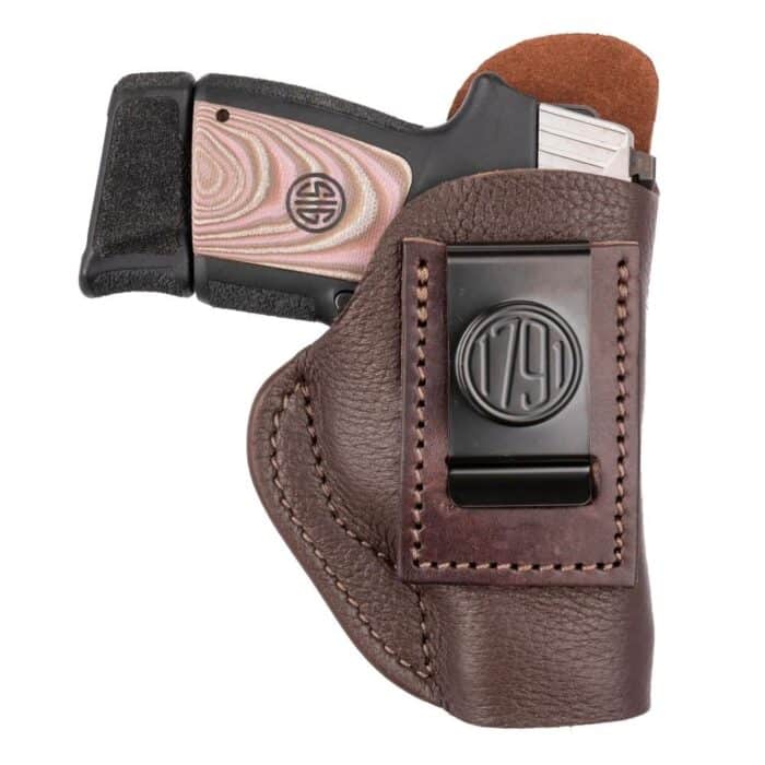 Xtfcd1brwl-1jpg - 1791 fair chase deer skin iwb holster size 1 brown lh - xtfcd1brwl 1