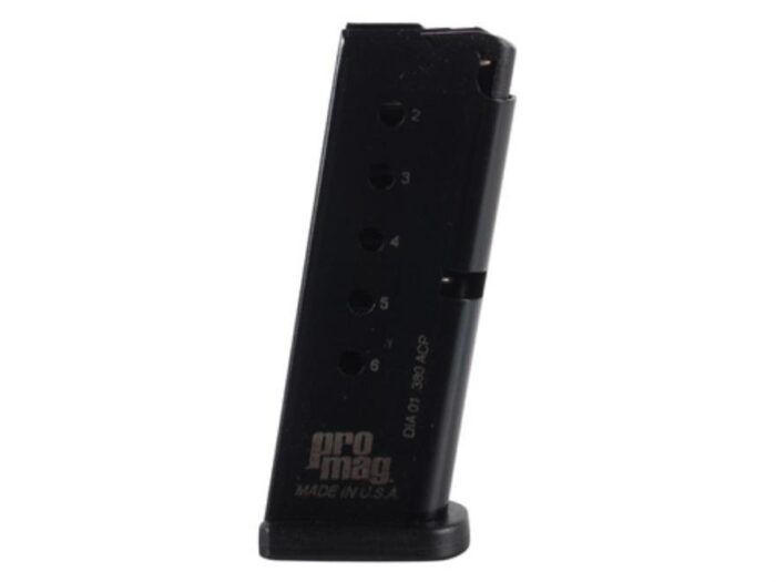 Zmdia01jpg - promag diamondback magazine. 380 acp blued steel 6/rd - zmdia01