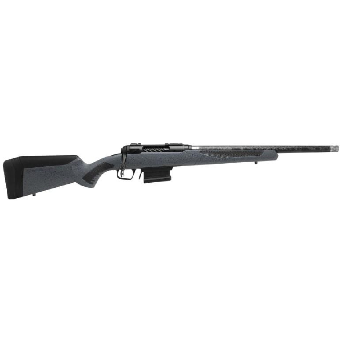 Bv57932-1. Jpg - savage arms 110 carbon predator rifle. 223 rem 5rd magazine 18" barrel grey - bv57932 1