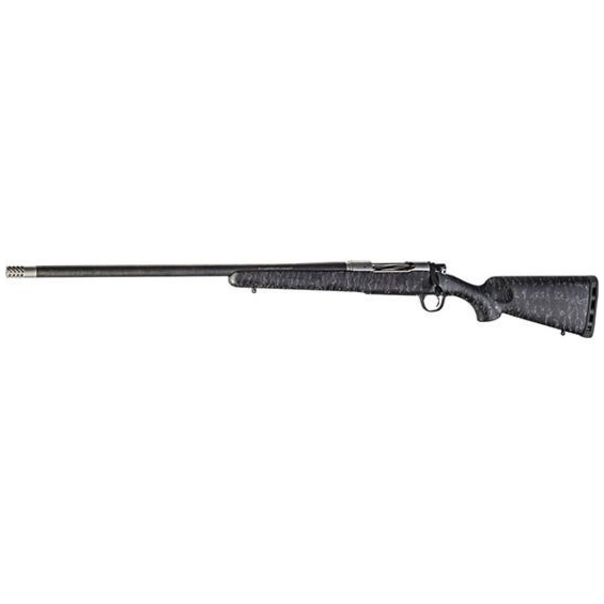 Cq8010600400_1. Jpg - christensen arms ridgeline left hand rifle 7mm-08 rem 4rd magazine 24" barrel stainless steel black/gray webbing stock - cq8010600400 1