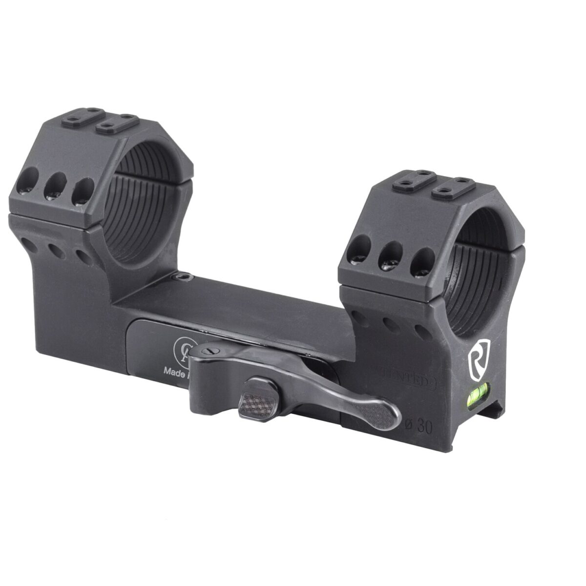 Qdpic9242. Jpg - riton optics picatinny mount 30mm qd 0moa - qdpic9242