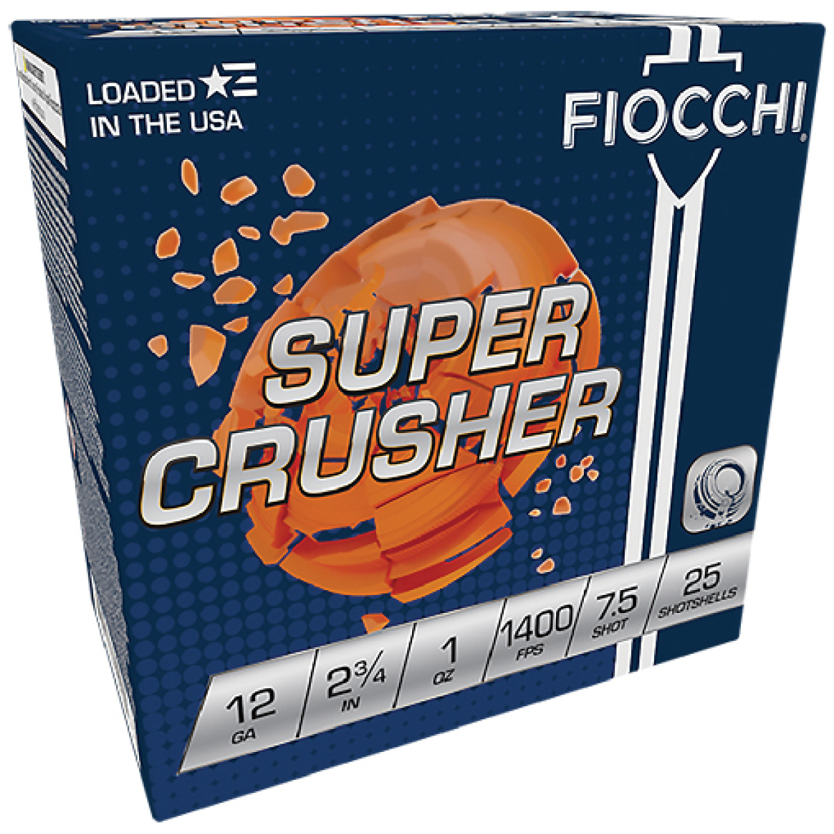 A12crsr75. Jpg - fiocchi 12ga 2. 75" 1oz 1300fps - a12crsr75