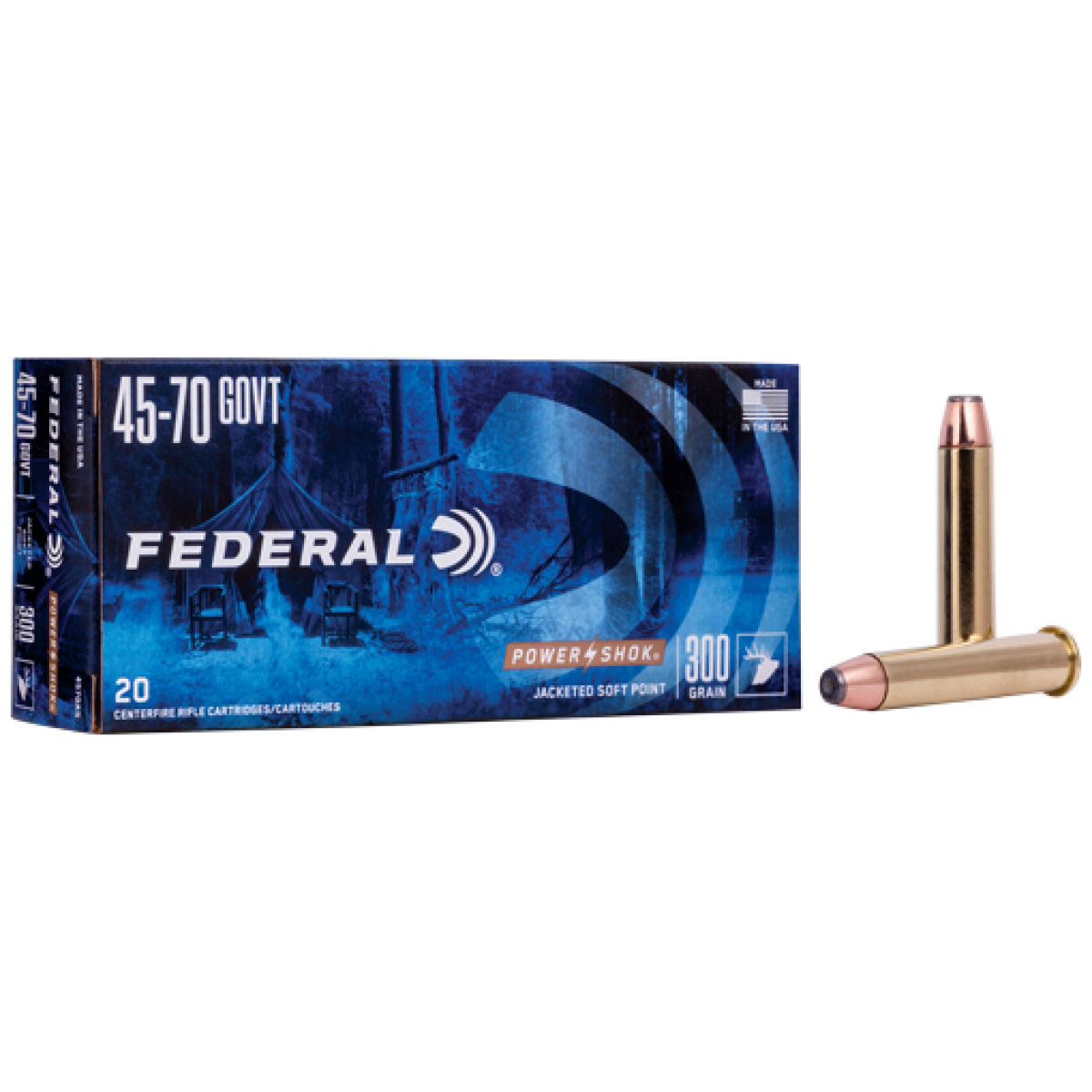 A4570as. Jpg - federal power-shok 45-70 300gr - a4570as