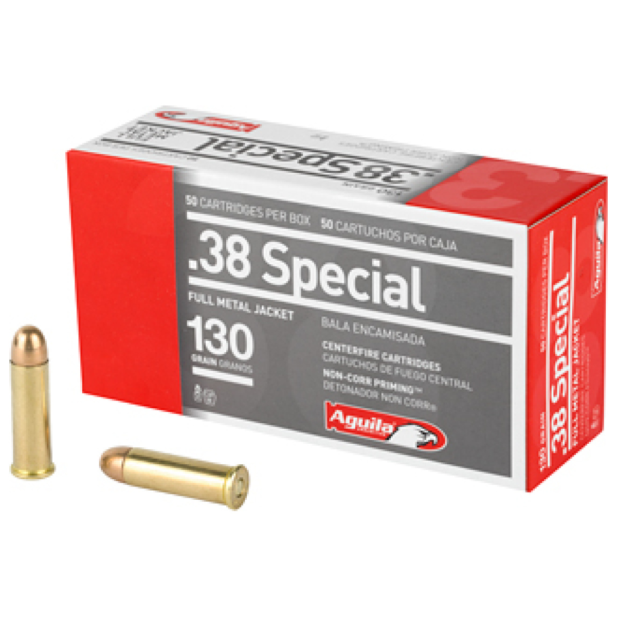 Aga1e382521_1. Jpg - aguila 38spl 130gr fmj 50/1000 - aga1e382521 1