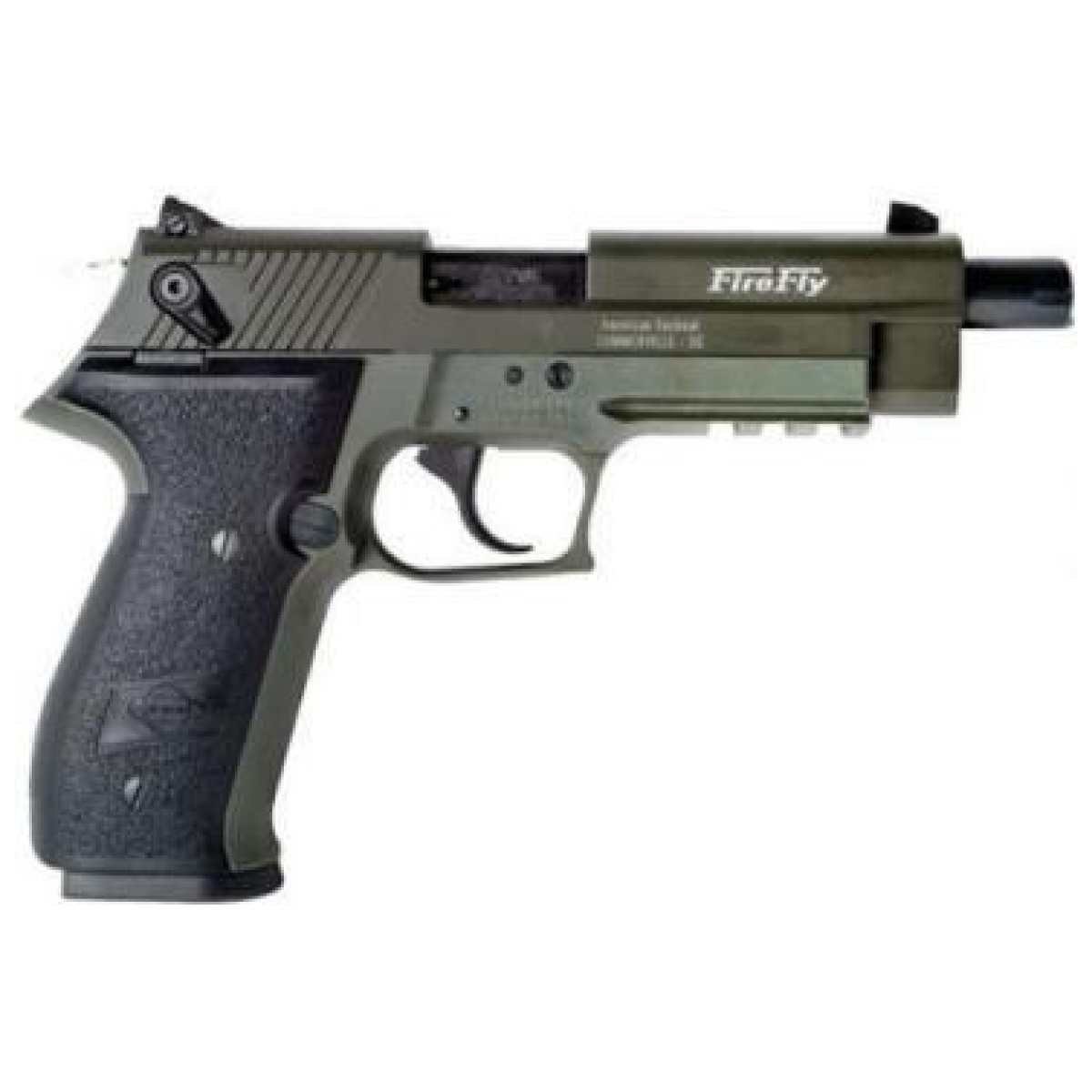 Akgerg2210tffg. Jpg - ati gsg firefly handgun. 22lr 10rd magazine 4" threaded barrel green - akgerg2210tffg