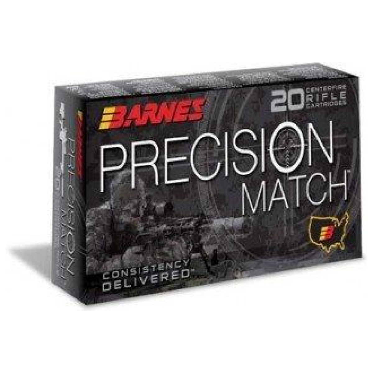 Bx30742. Jpg - barnes precision match rifle ammunition. 260 rem 140 gr otm 2735 fps 20/ct - bx30742