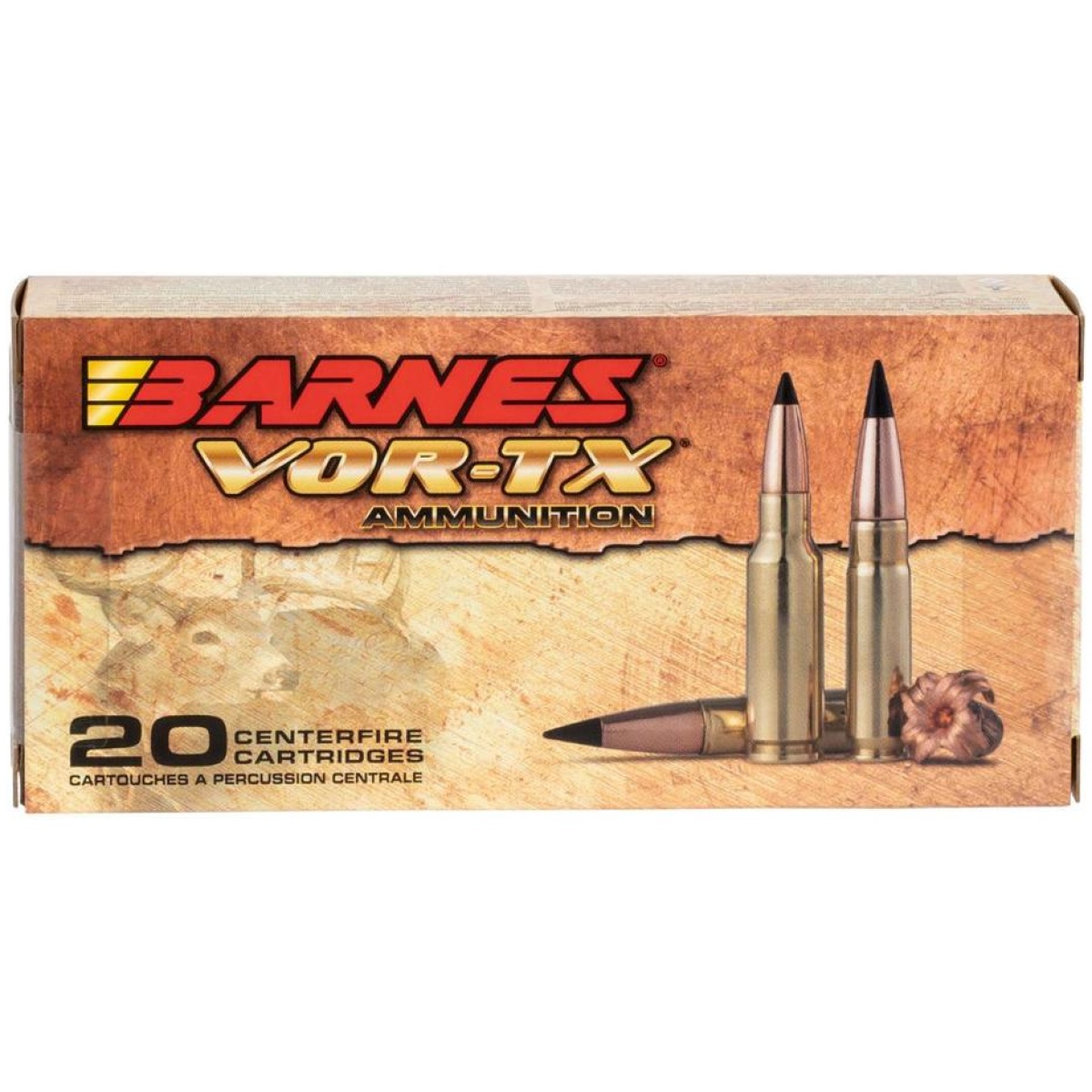 Bx30829. Jpg - barnes vor-tx rifle ammunition 6. 5 grendel 115gr tac-x bt 2590fps 20/ct - bx30829