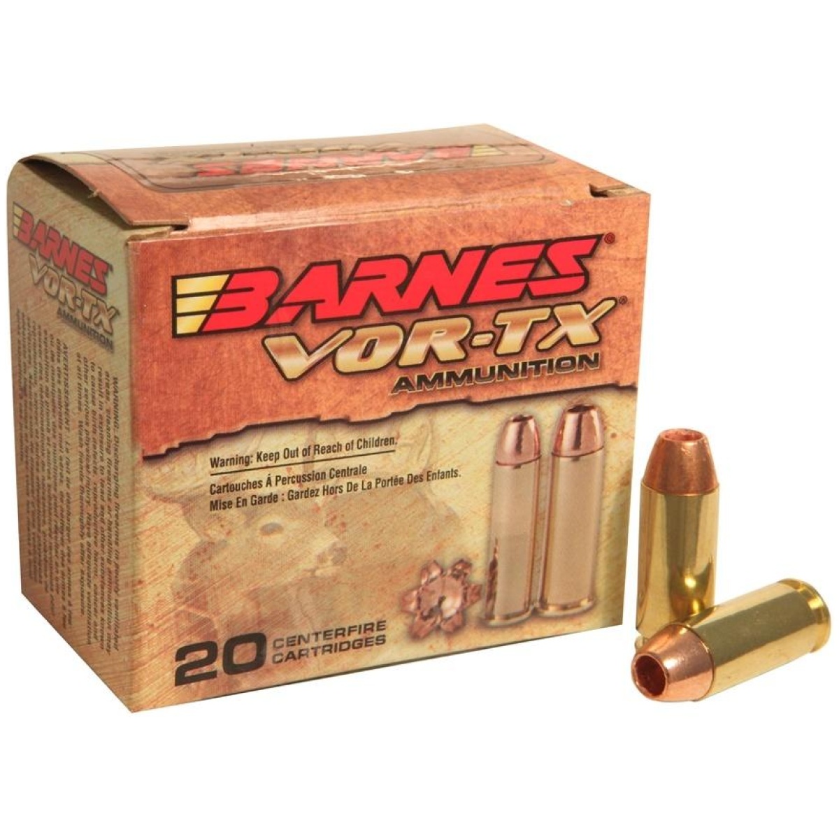 Bx31180. Jpg - barnes vor-tx handgun ammunition 10mm auto 155 gr xpb 20 rounds - bx31180