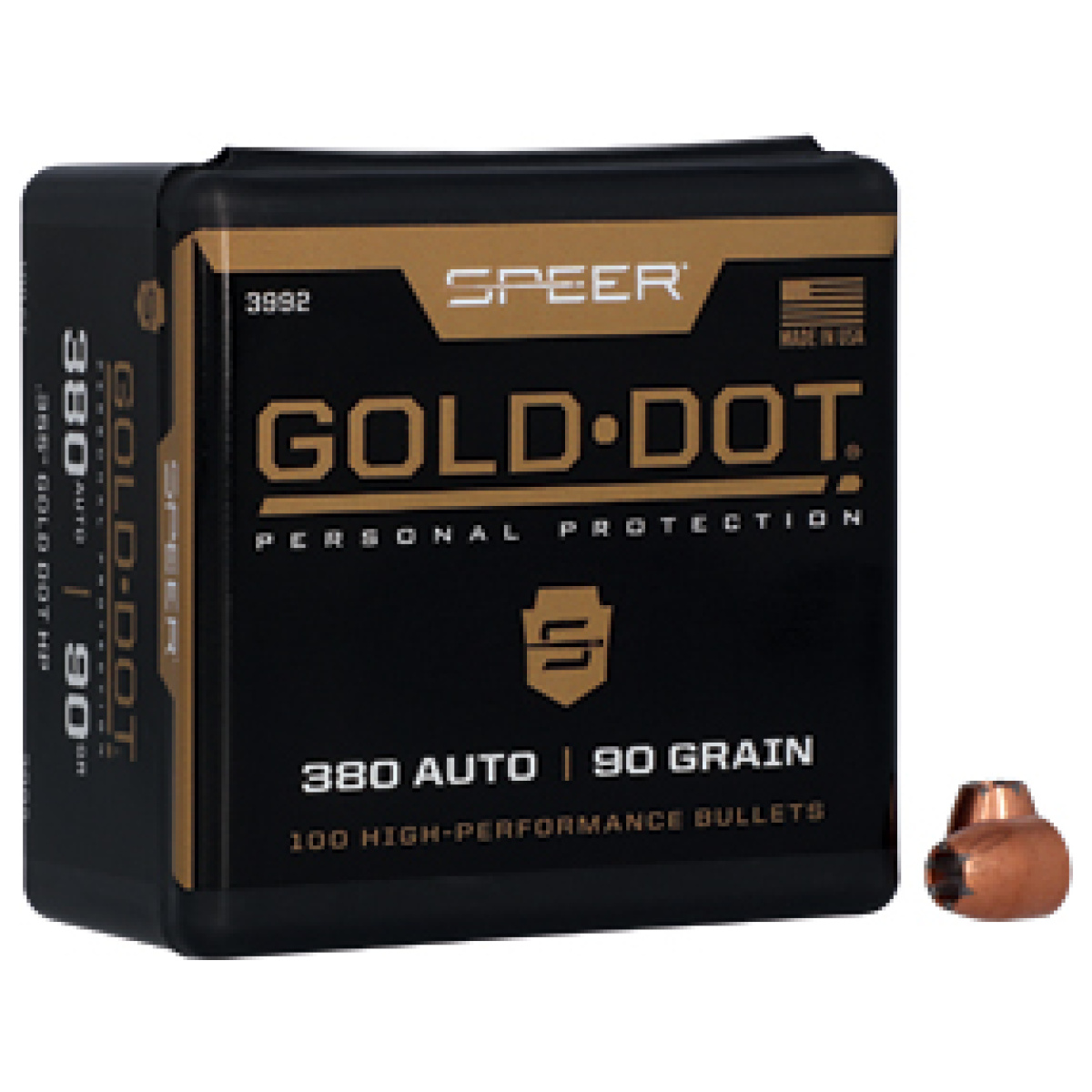 Cci3992_1. Jpg - spr gold dot. 355 90gr hp 100ct - cci3992 1