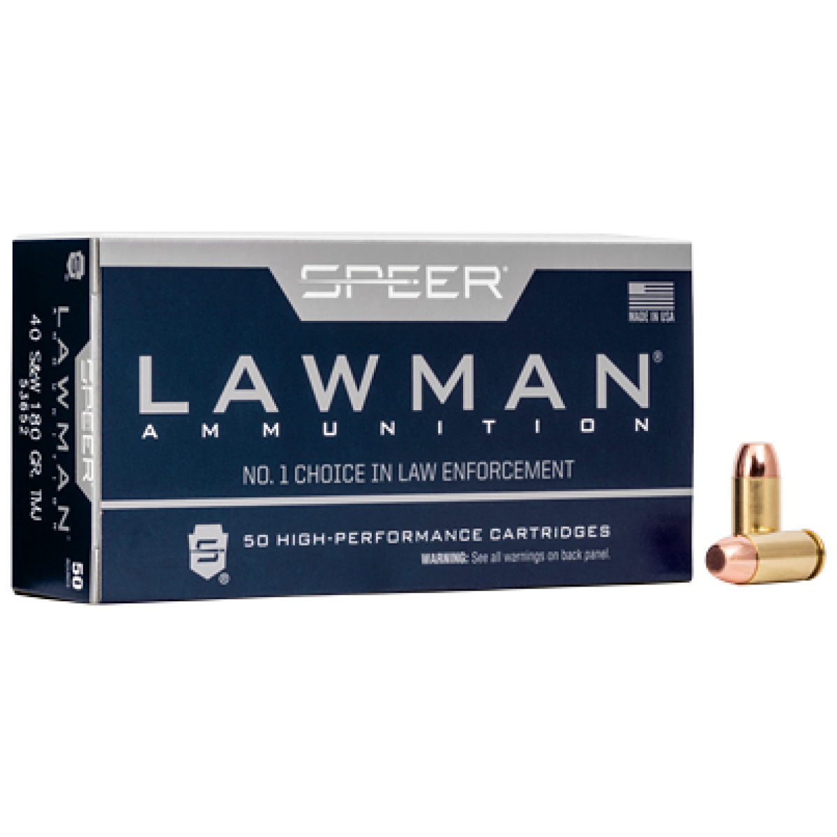 Cci53652bx_1. Jpg - spr lawman 40sw 180gr tmj 50/1000 - cci53652bx 1