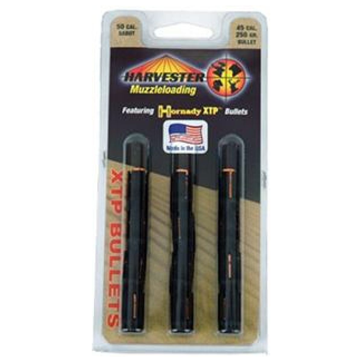 Crxtp25025. Jpg - harvester muzzleloading hornady xtp mag bullets 50 cal. Sabot 250 gr. 452 hornady xtp bullet 12/pk - crxtp25025