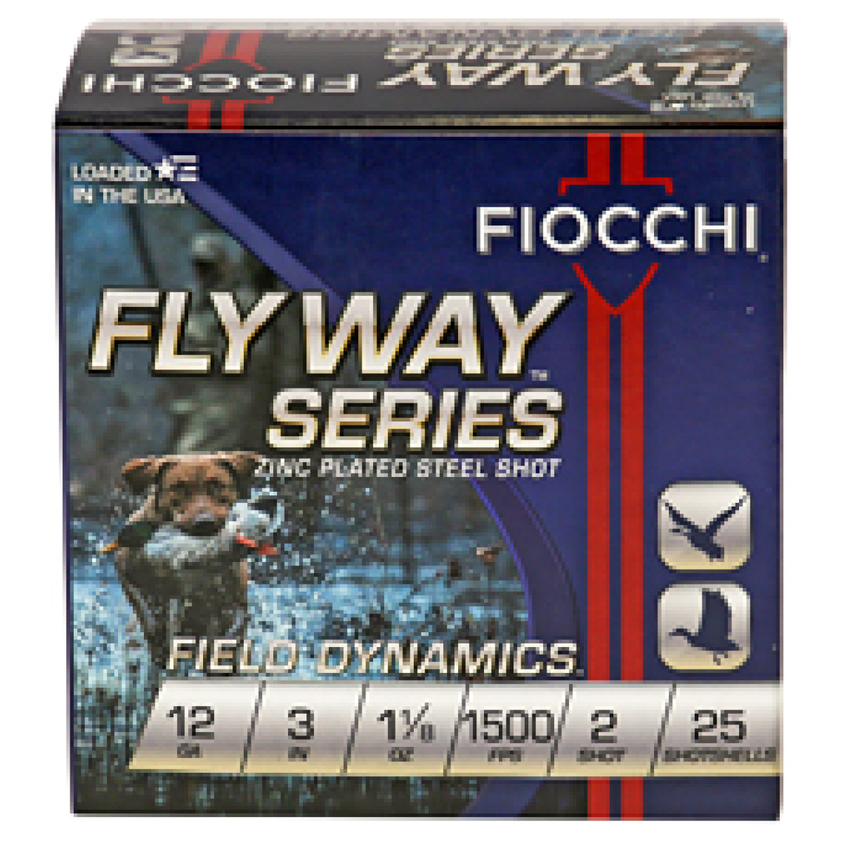 F123st2_1. Jpg - fiocchi 12ga #2 flyway steel 25/250 - f123st2 1