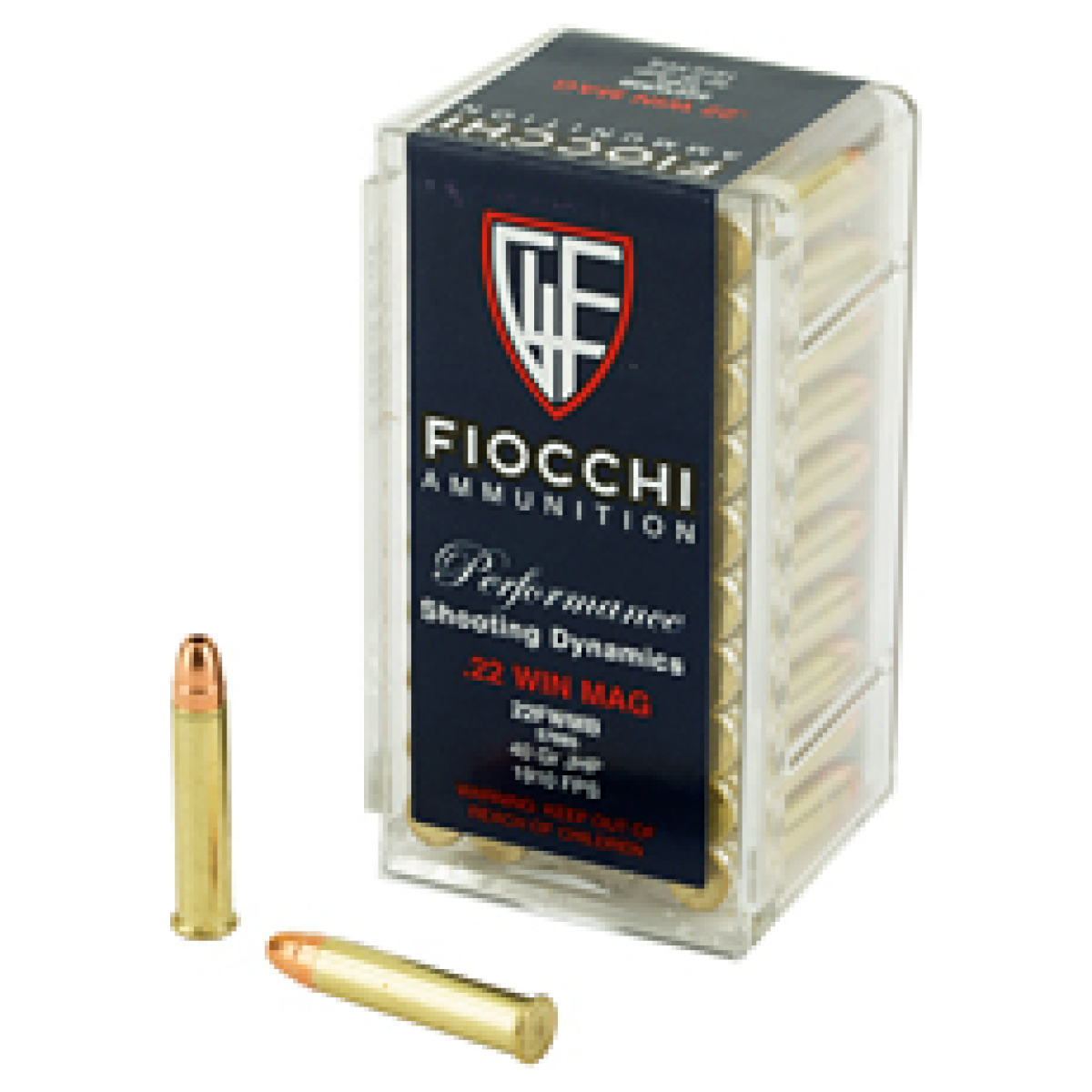 F22fwmb_1. Jpg - fiocchi 22wmr 40gr jhp 50/2000 - f22fwmb 1